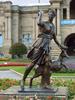 Statue and Gardens Cartwright Hall